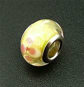 CHARM BEAD WITH SILVER PLATED LINING. 68200182
