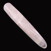 Rose Quartz Faceted And Tapered Massage/ Healing Wand.   SP15929POL