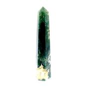 GREEN MOSS AGATE POLISHED POINT/ TOWER SPECIMEN.   SP14863POL