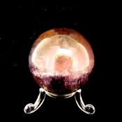 Gemstone Sphere in Fluorite.   SP15258POL 