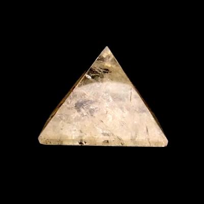 Rainbow Quartz Gemstone Pyramid.   SP15308POL