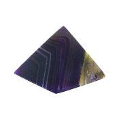 Pyramid in Purple Coloured Agate.   SP15672POL