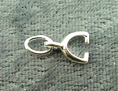 SILVER PLATED STIRRUP BAIL. 26062323