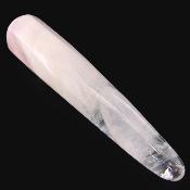 Rose Quartz Faceted And Tapered Massage/ Healing Wand.   SP15928POL