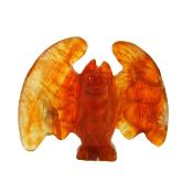 Carving Of A Bat In Carnelian.   SP15975POL