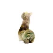 Alpaca carving in Fluorite.   SPR15341POL