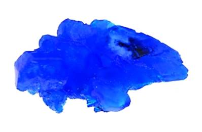 HYDRATED BLUE COPPER SULPHATE CRYSTAL SPECIMEN. SP3786