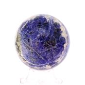 Gemstone Sphere in Sodalite.   SP15276SLF