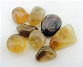 CACOXENITE POLISHED TUMBLE STONES. SPR7633POL