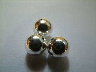 STERLING SILVER HAND MADE BEADS. 8MM IN DIA. 31505