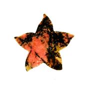 Starfish Carving in Rhodonite.   SPR15237POL