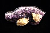 AMETHYST DRUZE/ CLUSTER WITH CALCITE CRYSTAL FORMATIONS.   SP11757