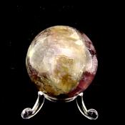 Gemstone Sphere in Fluorite.   SP15255POL