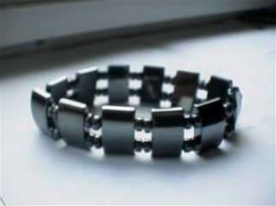 Elasticated Hematite Bracelet. HEMBRAC01