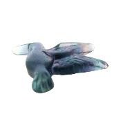 Carving Of A Humming Bird In Blue/ Purple Fluorite.   SP15989POL
