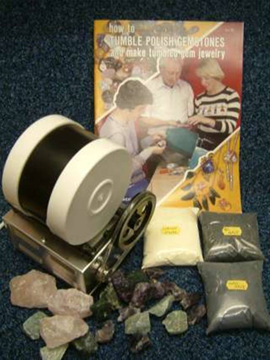 Quality Built British Made Rock Stone Pebble Polishers and Tumblers for