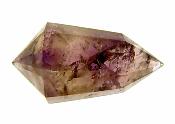 AMETHYST DOUBLE TERMINATED VOGAL STYLE WAND.   SP10397POL