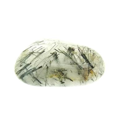 Tourmaline In Quartz Polished Pebble Specimen.   SP15751POL
