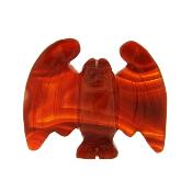 Carving Of A Bat In Carnelian.   SP15974POL