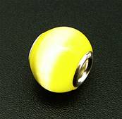 CHARM BEAD WITH STERLING SILVER LINING. 68200017