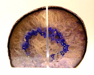 AGATE BOOKENDS A GRADE MIXED COLOURS (10Kg BATCH).   BOOKEND10KG