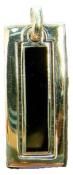 925 SILVER PENDANT FEATURING BLACK ONYX.   P2428