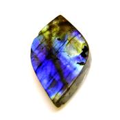 LABRADORITE POLISHED CABOCHON STONE IN CATS EYE SHAPE.   SP14888POL