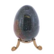 Gemstone Egg In Fancy Jasper.   SP17114POL