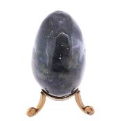 Gemstone Egg In Green Moss Agate.   SP17115POL
