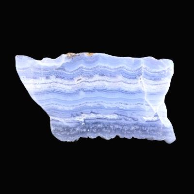 Blue Lace Agate Fully Polished Slice Specimen.   SP17154POL