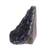 Black Amethyst Druze On Matrix Specimen.   SP17184