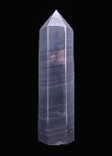 Ice Obsidian Fully Polished And Facetted Tower/ Point Specimen.    SP17467POL