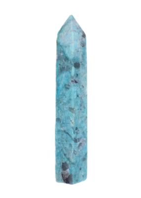 Amazonite Fully Polished And Facetted Tower/ Point Specimen.   SP17535POL
