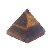 Gemstone Pyramid In Tiger's Eye.   SP17575POL