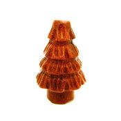 GEMSTONE CHRISTMAS TREE CARVING IN COPPER GOLD STONE.   SPR14499POL