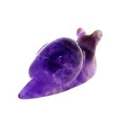 Gemstone Carving Of A Snail In Amethyst.   SPR16801POL