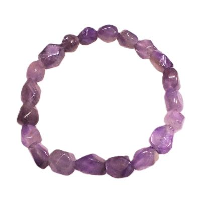 Facetted Bead Bracelet In Amethyst.   SPR17178BR