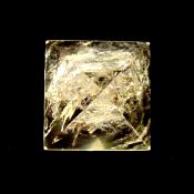 PYRAMID IN 'SLIGHTLY' SMOKEY QUARTZ.   SP13726POL