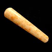 MASSAGE/ HEALING WAND IN SUNSTONE.   SP13798POL
