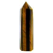 Tiger's Eye Fully Polished Faceted Point/ Tower Specimen.   SP16553POL