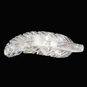 Carving Of A Feather In Quartz.   SPR16941POL