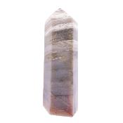 Banded Jasper Fully polished & Faceted Point/ Tower Specimen.   SP17113POL