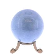 Gemstone Sphere In Angelite.   SP17381POL