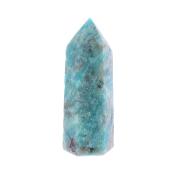 Amazonite Fully Polished And Facetted Tower/ Point Specimen.   SP17534POL