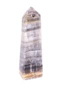 Bumblebee Calcite Fully Polished Obelisk Specimen.   SP17537POL