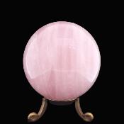 Gemstone Sphere In Rose Quartz.   SP17809POL
