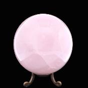 Gemstone Sphere In Rose Quartz.   SP17826POL