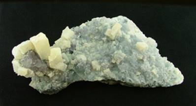 BLUE CALCITE CRYSTAL DRUZE SPECIMEN. SP5357