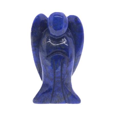 Carving Of An Angel In Lapis Lazuli.   SPR17858POL