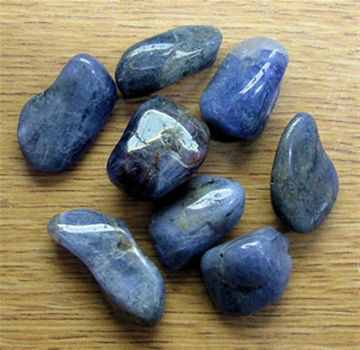 TANZANITE POLISHED TUMBLE STONES. SPR8253POL